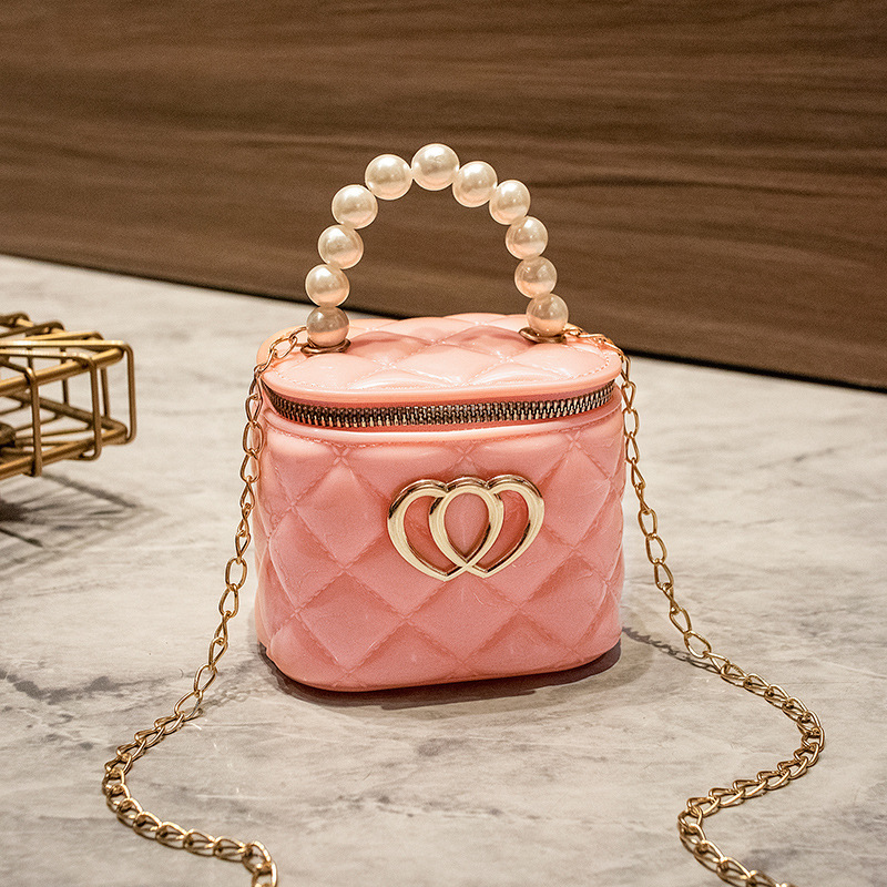 2023 bolsas de moda de jalea de balde bolsas de cadena bolsas de perlas de silicona bolsas de mano bolsas de comercio exterior Mimi bolsas