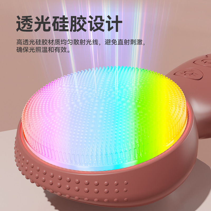 新しい電動洗顔器毛穴クリーナーシリコーン洗顔器女の子洗顔アーティファクトマッサージ振動洗顔ブラシ|undefined