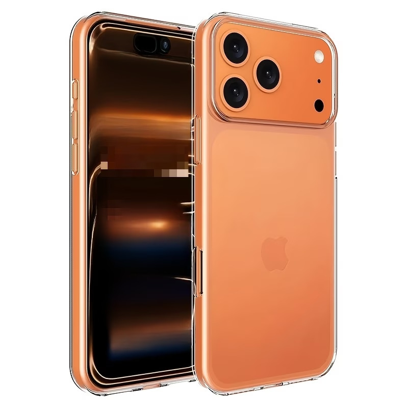 The New Iphone17 Ultra-Thin Mobile Phone Case Is Suitable for Apple 16/15 Pro Max Transparent Protective Cover Tpu Soft Case