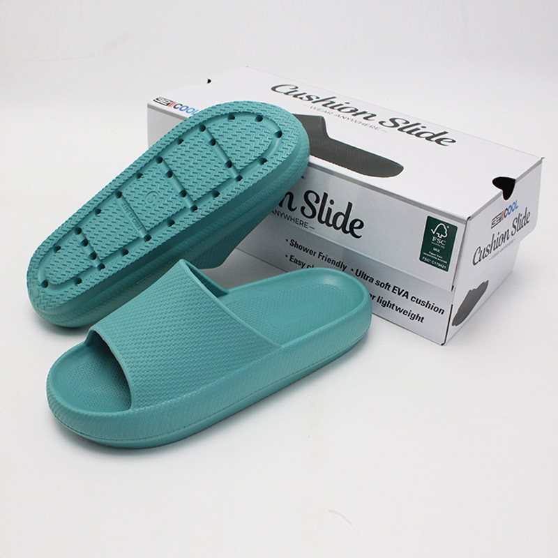 Costco Costco Costco Multi-Tail Original Thick Bottom Shock Absorbing Shit Feeling Outer Wear Slippers Couple Non-Slip Sandals