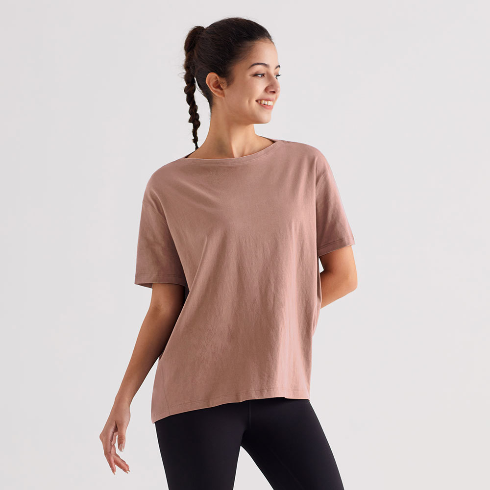 Camiseta deportiva de manga corta para mujer verano transpirable ropa de yoga de secado rápido blusa de entrenamiento chaqueta de tortuga delgada de todo fósforo