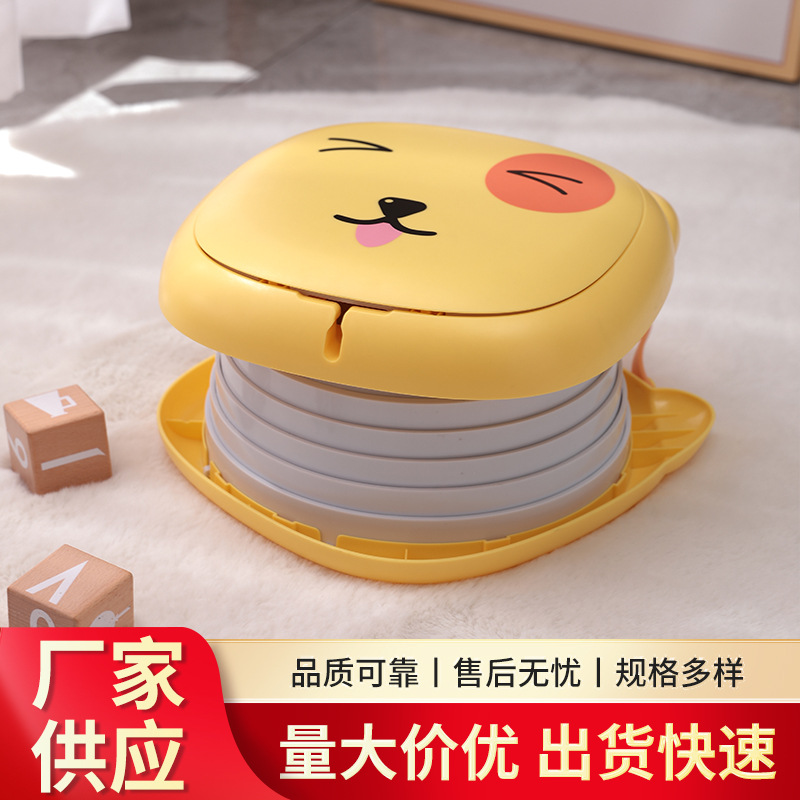 儿童车载折叠坐便器户外露营应急神器旅行小马桶外出便携式尿盆