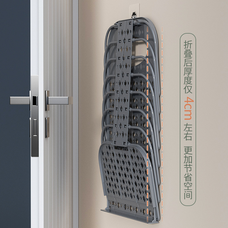 Stainy clothes basket storage basket dirty clothes basket large wall-mounted foldable bathroom and toilet dirty clothes basket wholesale