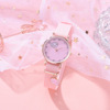 Fuchsia watch, cartoon pendant, quartz watches, simple and elegant design, wholesale