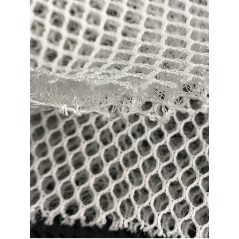 加厚三明治3D网眼布摩托车坐垫套面料3d材料镂空网防蜂网透气网料