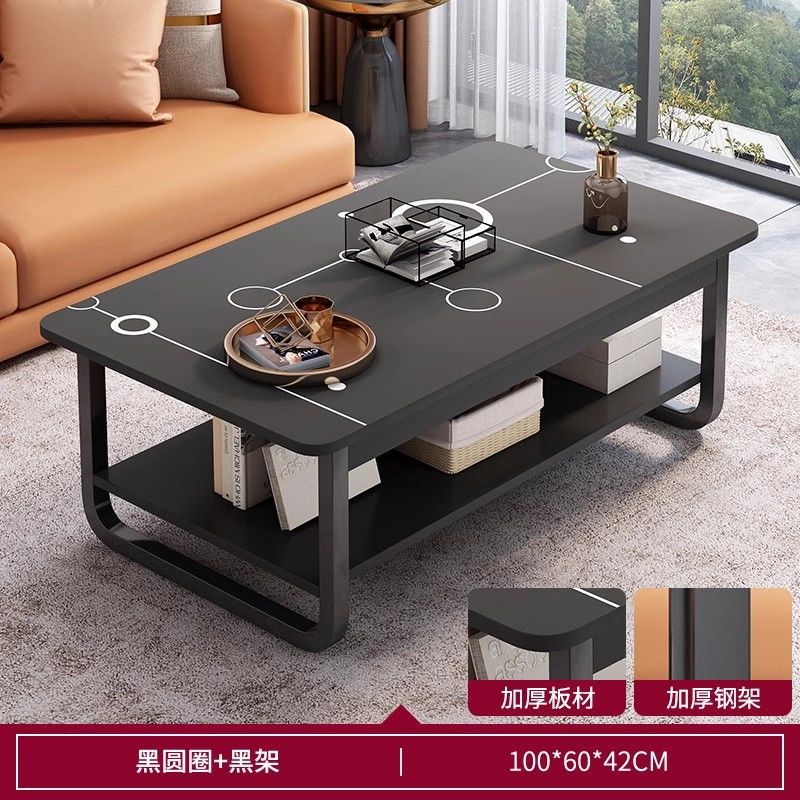 [더블 레이어] 블랙 서클 + 블랙 프레임 100cm