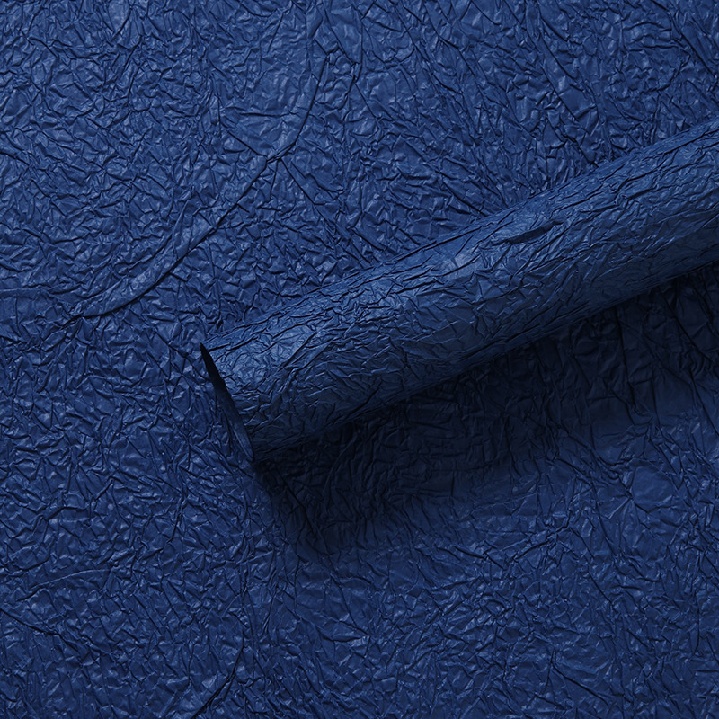 Papel plisado xuenai al por mayor tienda de flores ramo de embalaje de flores forro de papel hecho a mano ramo de papel nativo embalaje mano amasando papel