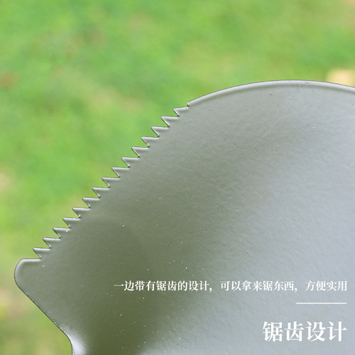 Outdoor supplies shovel camping shovel four-in-one shovel multifunctional engineer shovel fishing folding shovel