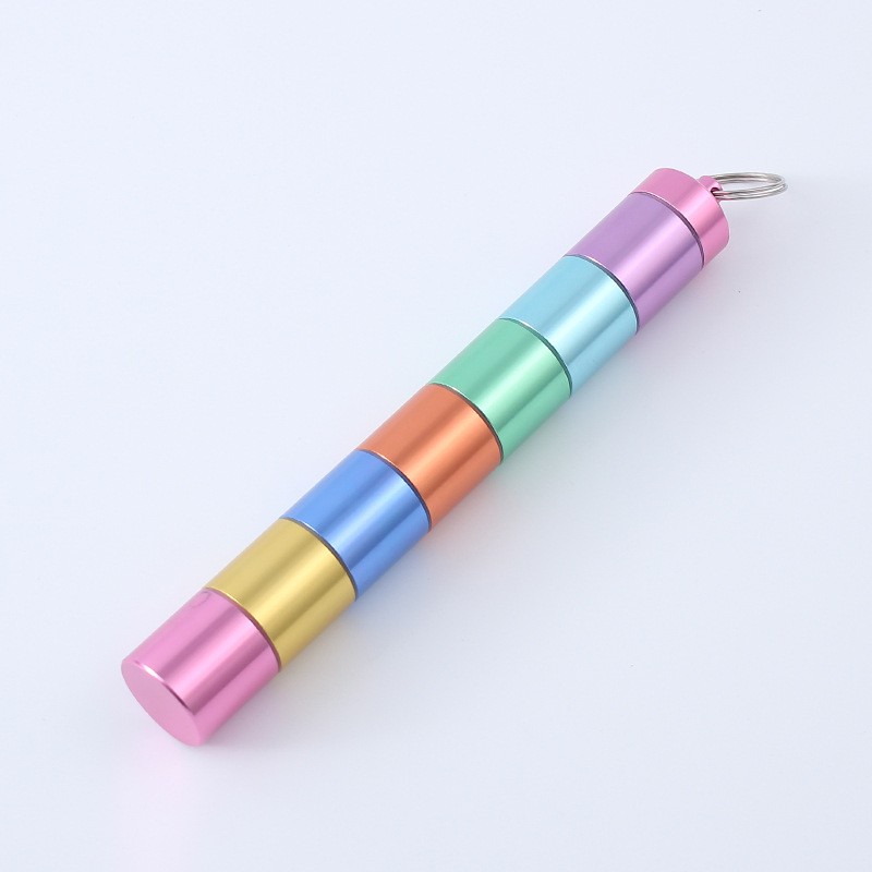 Nianju portátil mini caja de medicamentos de almacenamiento pequeño tanque sellado de tanque impermeable de alta gama botella de medicina pequeña para ancianos