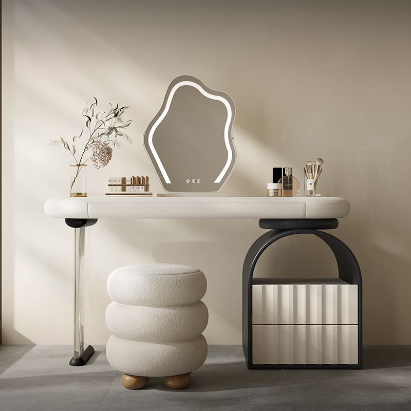 Wjx2514 ​​ # Dressing Table Menglu Mengni H1 Accessible Luxury Dressing Table 2025 New Bedroom High-End Dressing Table Master Bedroom