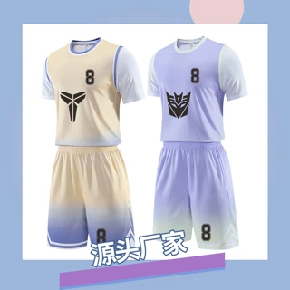 批发男女同款篮球服套装篮球衣男大学生训练运动服团购速干短袖