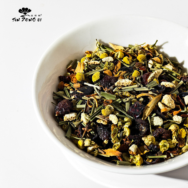 [treasure of the Store] Golden Palm German Imported Jessica Chamomile Lemongrass Herbal Tea Soothing Tea Loose Tea