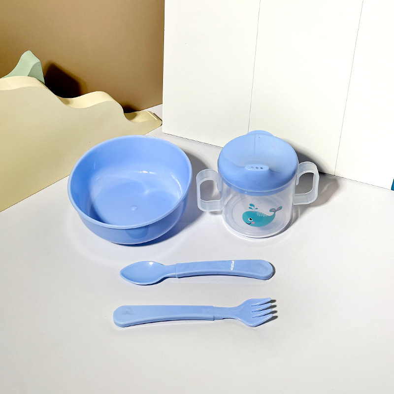 Juego de Vajilla para Alimentación Infantil Set de 4 Piezas de Polipropileno image 8