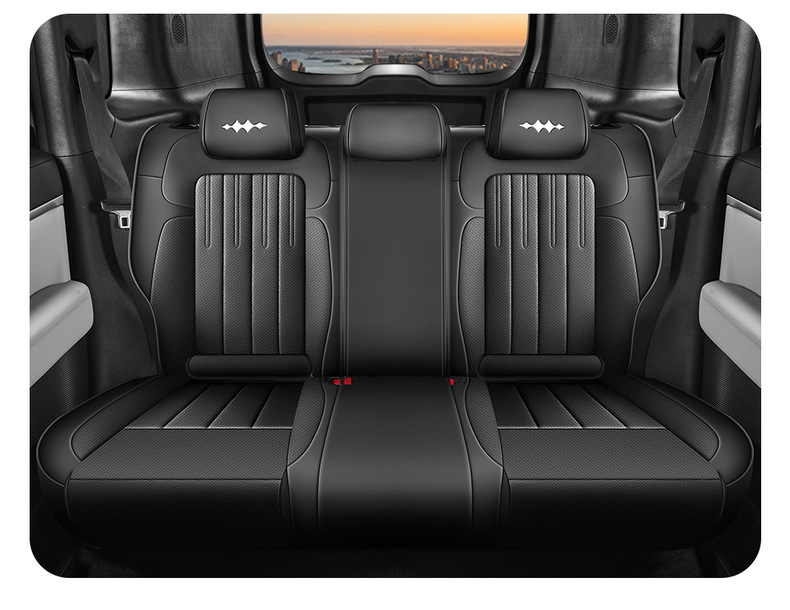Special car seat cushion for Fangchengbao Titanium 7, full-coverage leather ventilated seat cover, perforated breathable seat cushion for all seasons