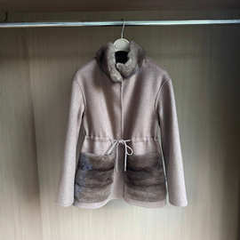 2025秋冬新款优雅气质随性舒适通勤休闲精致减龄柔软干练挺括大衣