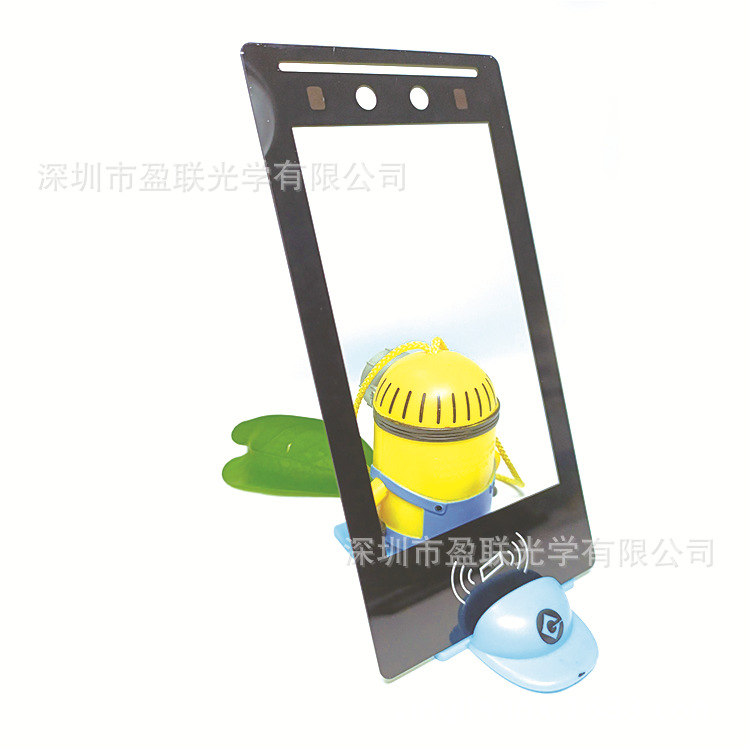 钢化玻璃订 做IC卡智能锁面板，感应锁面板，钢化玻璃面板厂家