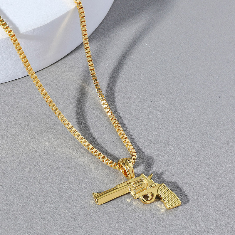 Ak47 Gun Pendant Necklace Fashion Jewelry For Men And Women_voghion.com