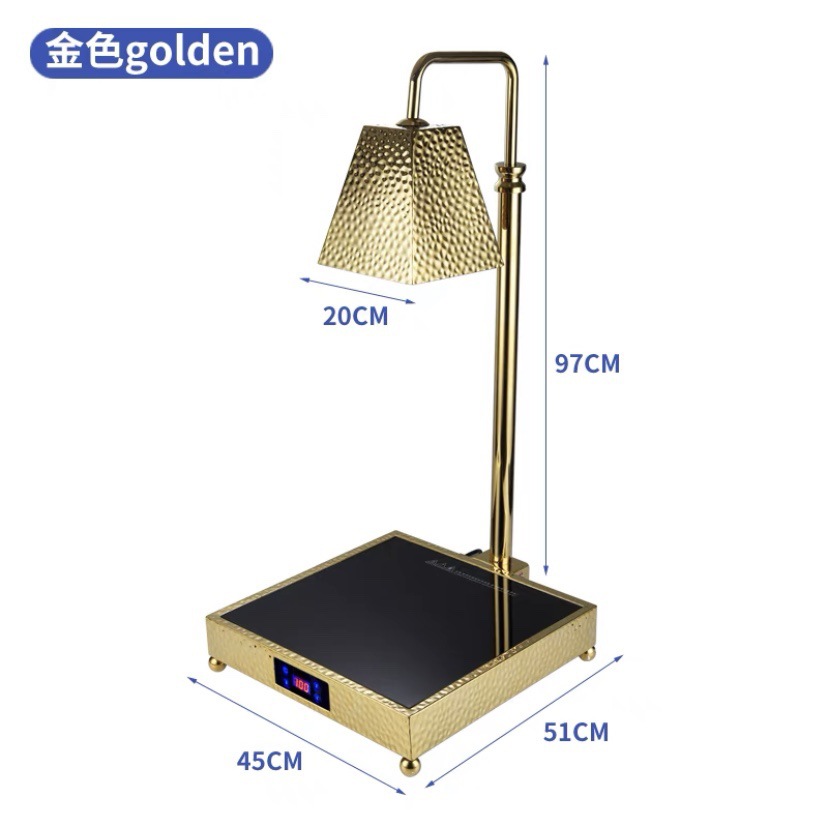 Lámpara de aislamiento de alimentos de buffet lámpara de calefacción de alimentos de restaurante lámpara de calefacción de mesa de calefacción de alimentos de restauración lámpara de barbacoa hotel comercial