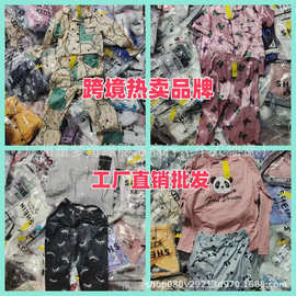 跨境外贸童装 SHEIN童套装家居服杂款混搭套装工厂一手货源批发