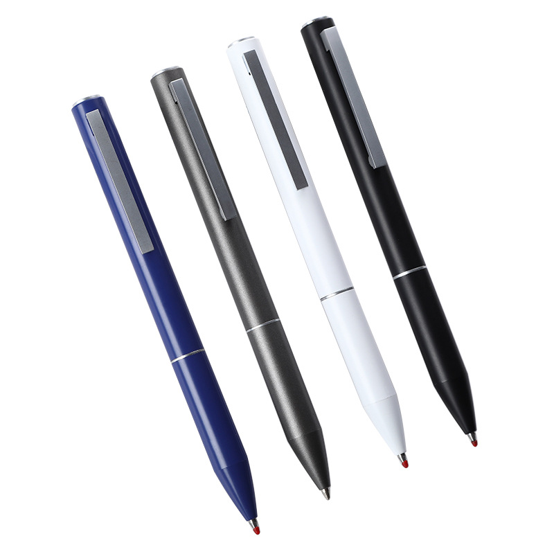 Fabricante en stock firma de metal pluma gel pluma esmerilado textura metal pluma de alta gama negocio regalo pluma publicidad impresión