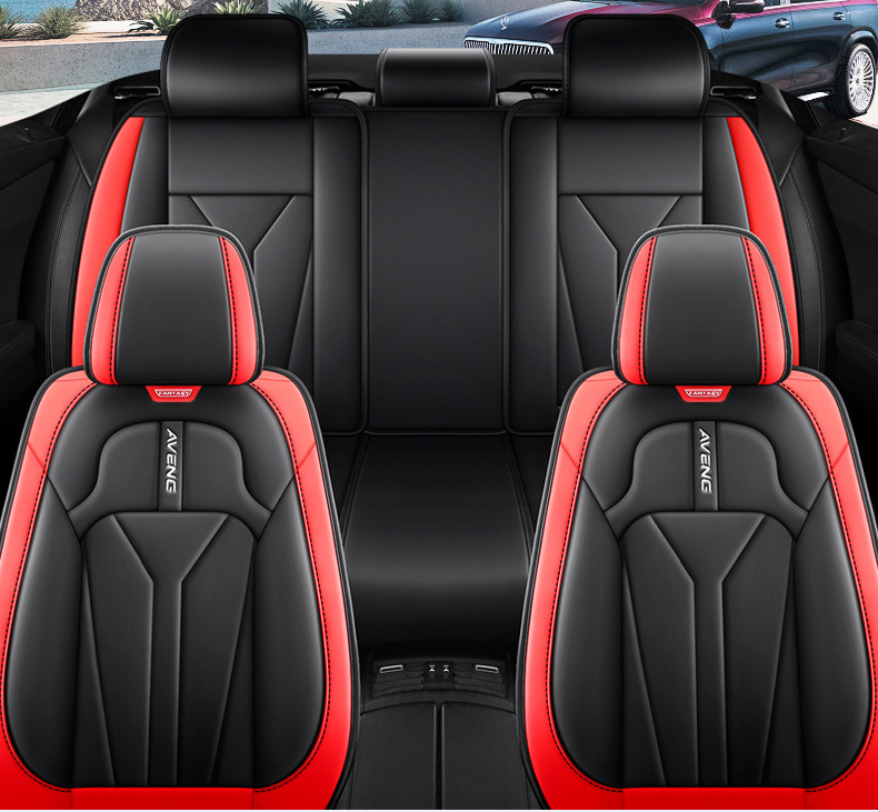 New Foreign Trade Car Seat Cushions, All-Season Universal, Full Leather, Comfortable Seat Covers, Seat Cushions, Seat Covers, Wholesale on Amazon
