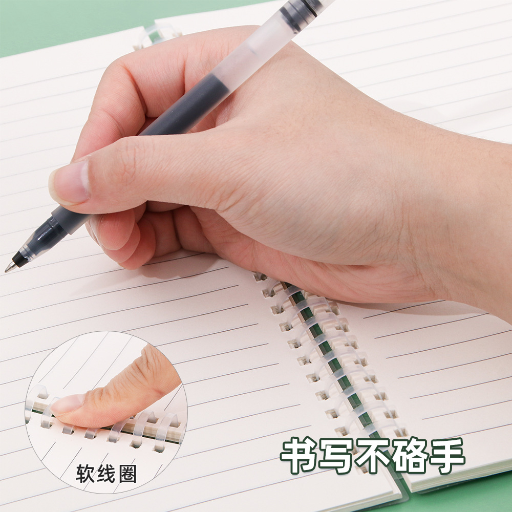 Creativo A5 cuadernos de cuadernos de estudiantes B5 engrosado línea horizontal oficina en blanco desmontable cuaderno al por mayor