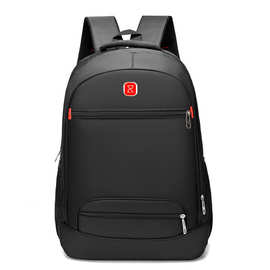 批发加厚面料双肩包男士商务电脑包中小学生书包大容量旅行背包