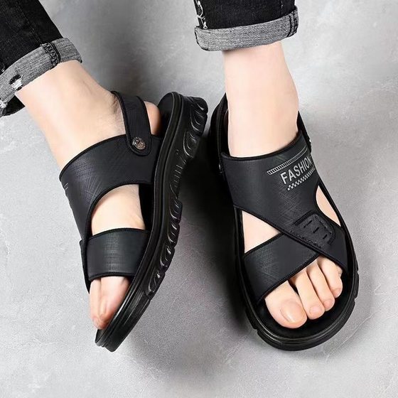 A generation of men's sandals thick-soled beach summer wear dad cool fashion dual-use wholesale sandals men