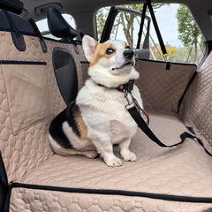 国境を越えた新製品3枚の板猫が皮をつかむ車載犬マット自動車後部座席延長マットpu皮防水荷重ペットマット