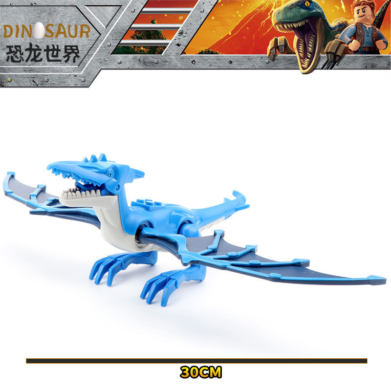 卸売ジュラ紀恐竜大型ブラキオサウルス ヘビクラン エラプティドン ティラノサウルス レックス世界組み立てビルディング ブロック|undefined