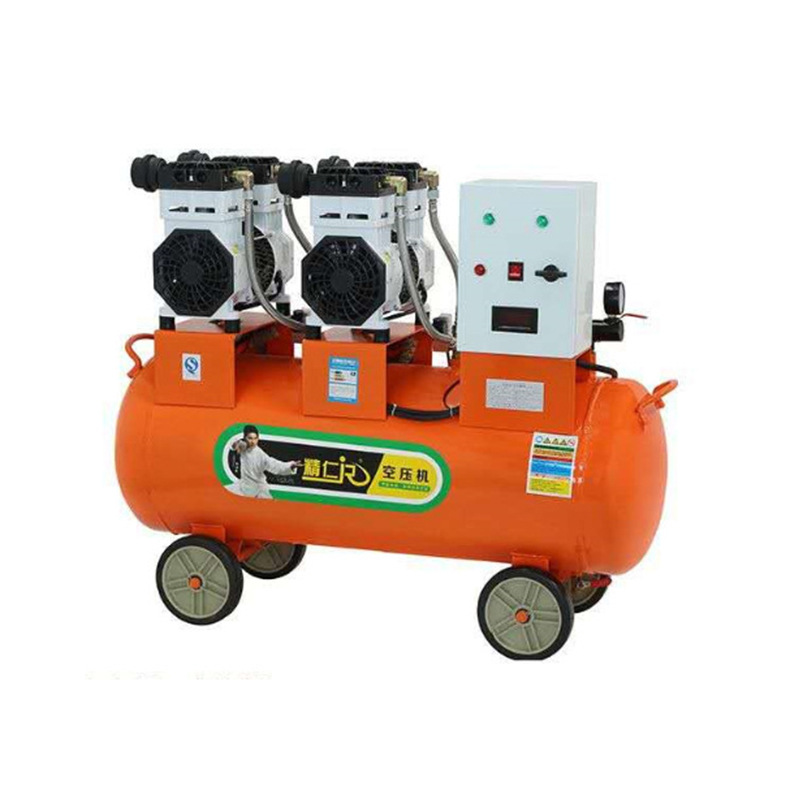 Automotive Compressor Sandblasting and Painting Air Processing Custom Engineering Equipment Air Pump First-Class Energy Efficiency Oil-Free Air Compressor