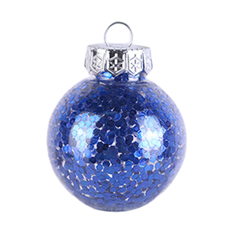 国境を越えた新しいクリスマスボール6cmクリスマスツリー装飾メッキプラスチックボール異形彩色クリスマスボールセットストラップ|undefined
