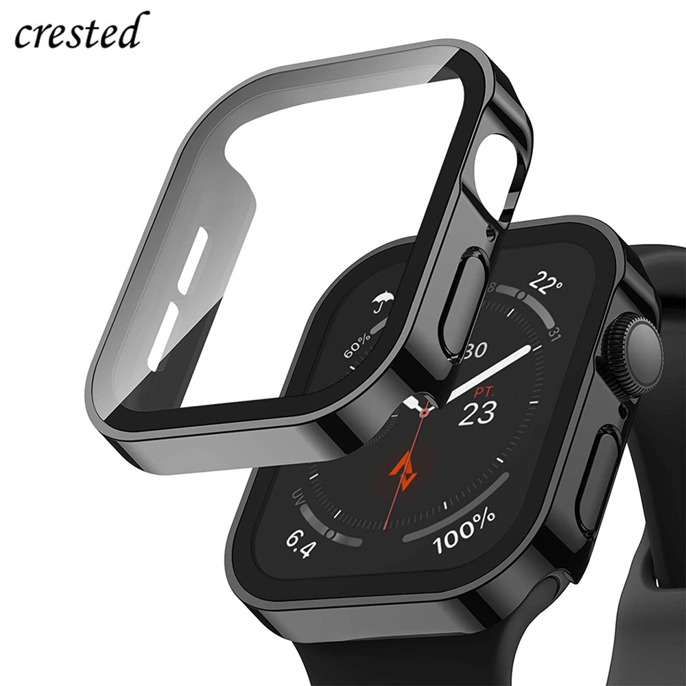 Suitable for Apple Watch S8/7 Electroplated Waterproof Protective Case 40Mm45Mm41Mm