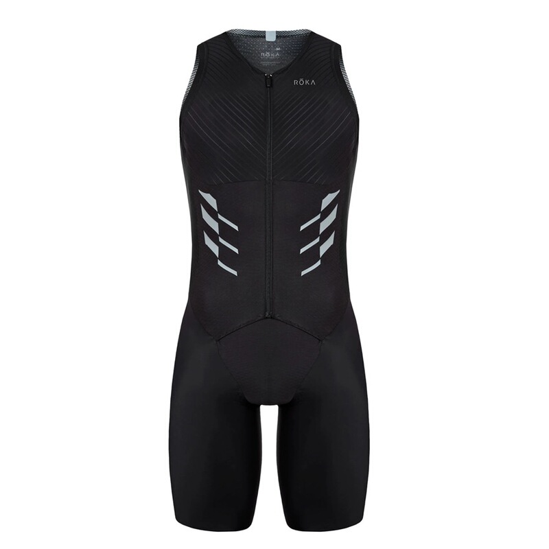 Roka Triathlon Sleeveless Jumpsuit Tight-Fitting Lycra Outdoor Mountain Bike Road Bike Cycling Clothing for Cross-Border E-Commerce