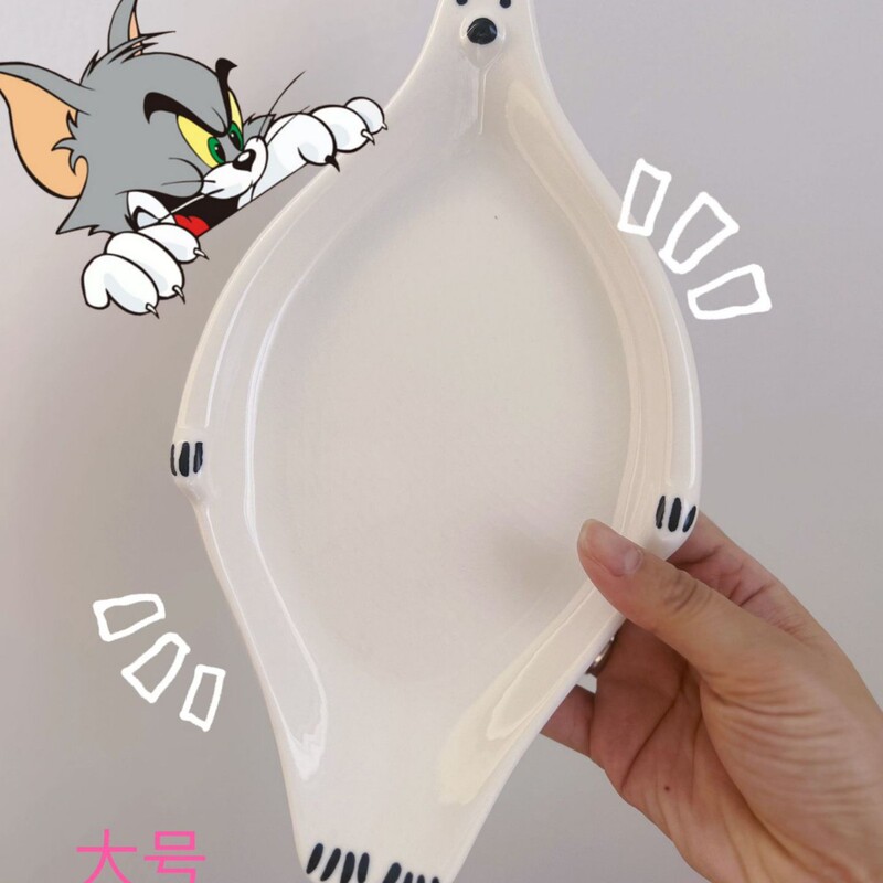 日本のシロクマセラミックボウルかわいいデザート寿司プレート見栄えの良いシロクマヌードルボウルフルーツサラダボウル|undefined