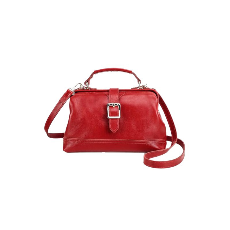 Amazon New Arrival Doctor Bag - Minimalist European & American Style Clasp Bag For Women, Fashionable Versatile Handbag & Shoulder Bag For Commuting - Thumbnail 5