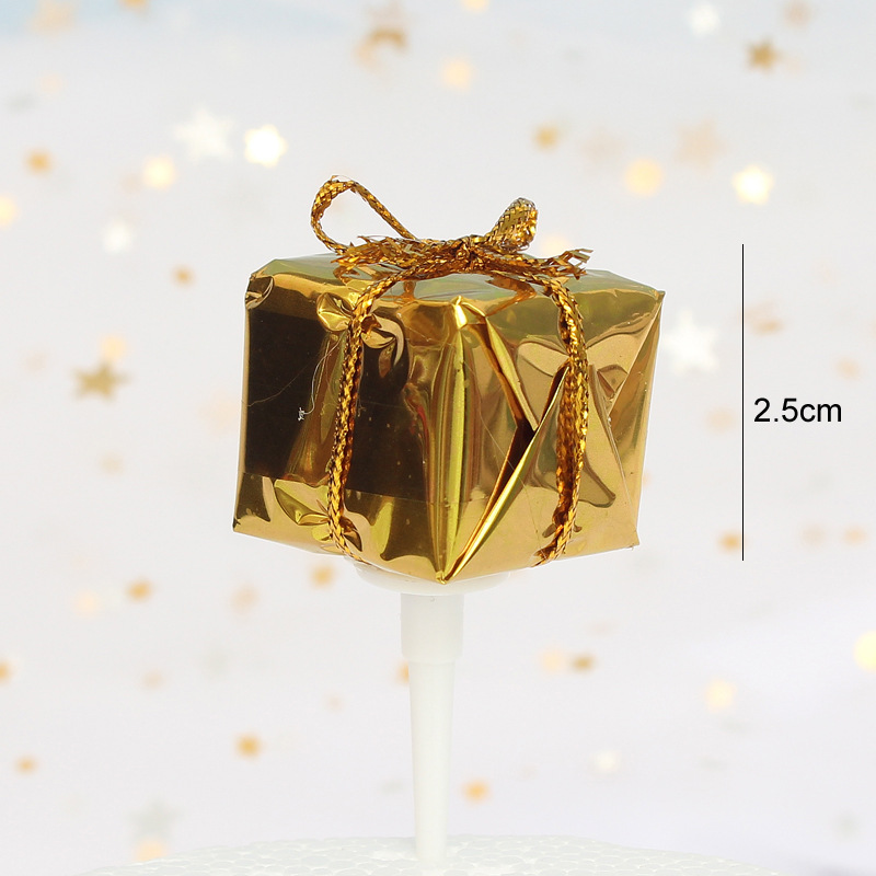 Christmas Christmas Tree Letter Bow Knot Resin Polyester Party Cake Decorating Supplies display picture 14