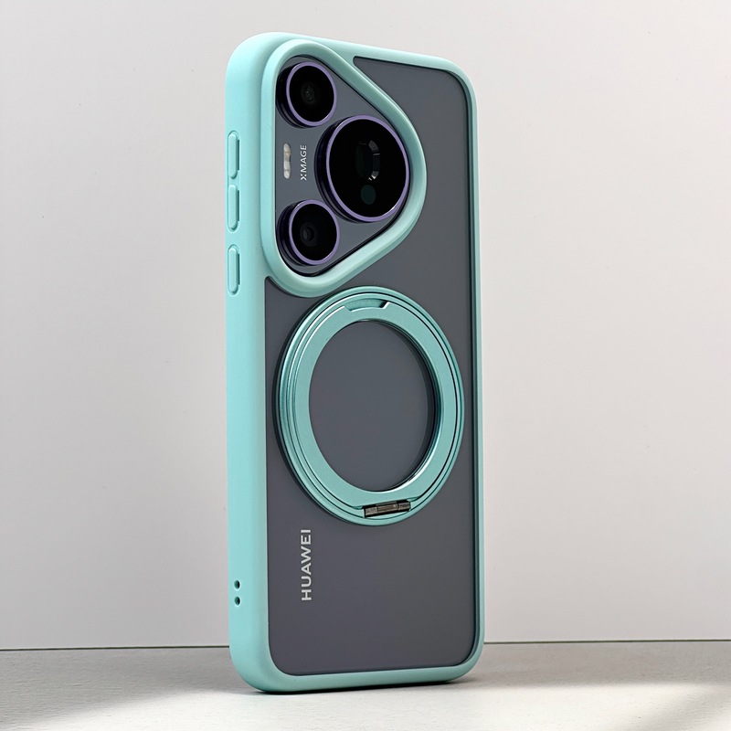 適用華為Pura70Ultra回転360スタンド磁気吸引携帯ケース高透P70Pro転倒防止保護カバー|undefined