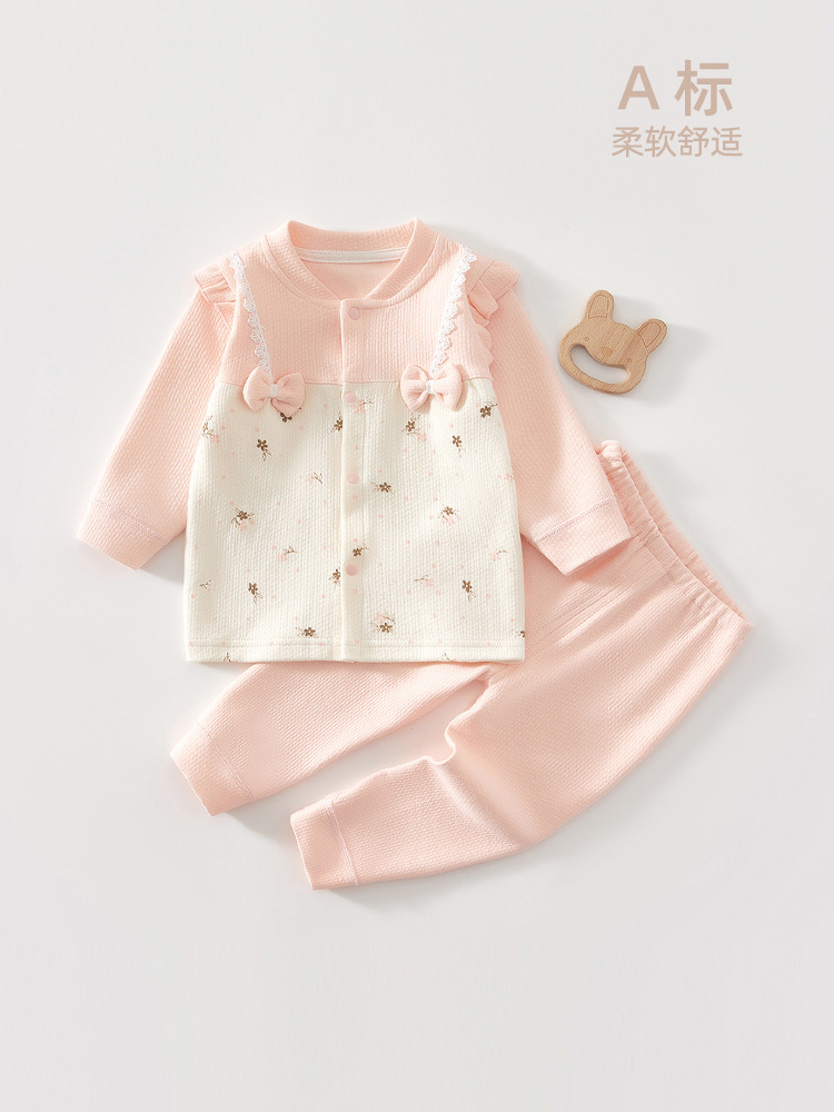 Cotton autumn set for early age for new born