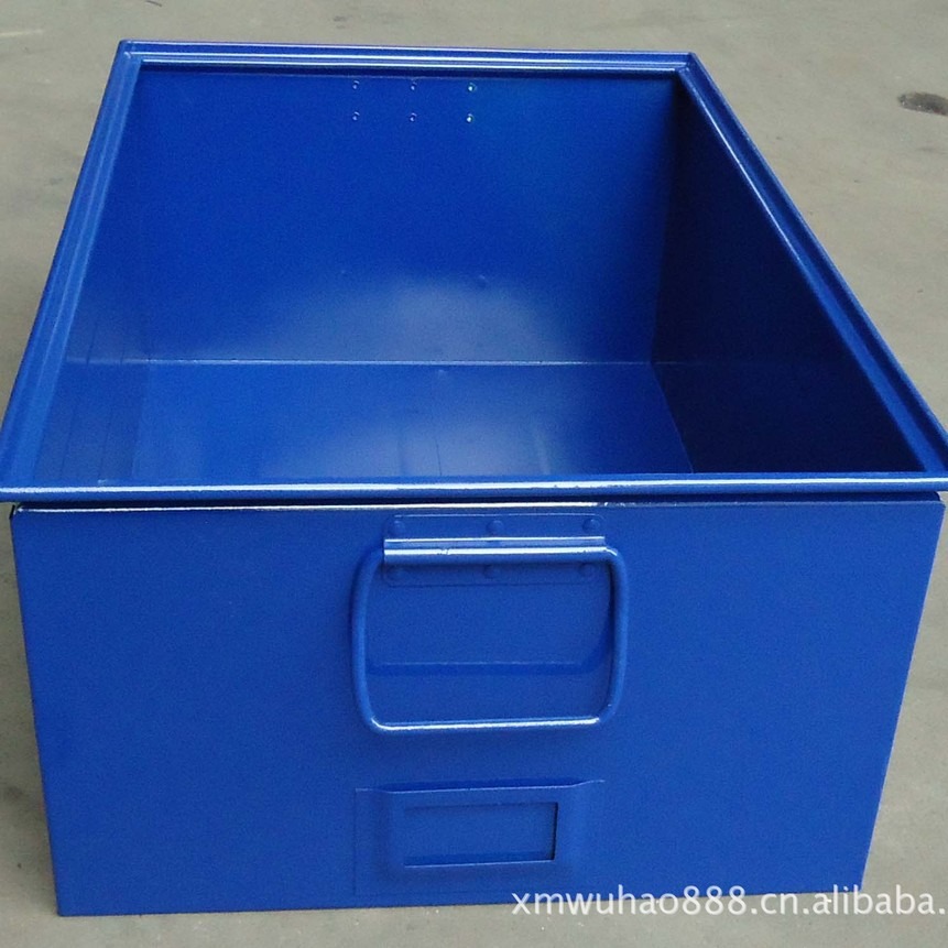 供应铁箱企业铁箱商家  装铁件铁箱 装零件铁箱 手提铁箱