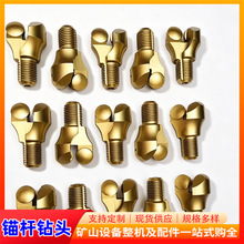 矿用φ30（半片）锚杆钻头 PDC二翼金刚石复合片钎头工程隧道打孔