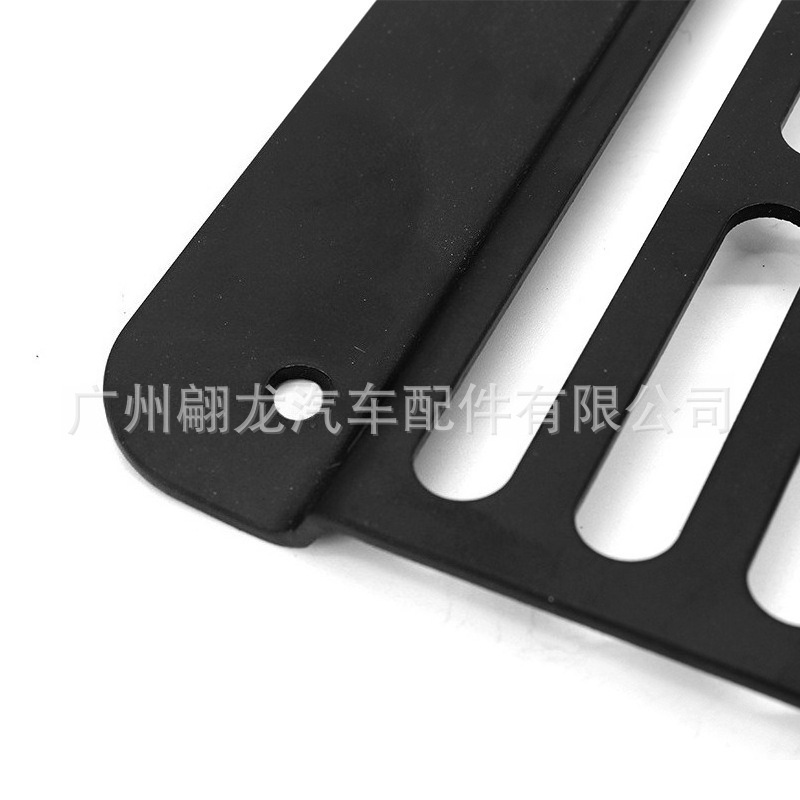 Cross-Border Hot Selling New American Car License Plate Frame Trailer Hook License Plate Frame Cut Out License Plate Holder Aluminum Alloy License Plate Holder