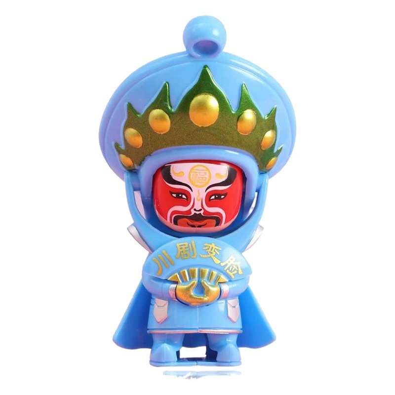 Сычуаньская опера меняет лицо кукла подарок китайский стиль характерный сувенир Пекинская опера Макияж лица кукла киоск поставка небольшой подарок