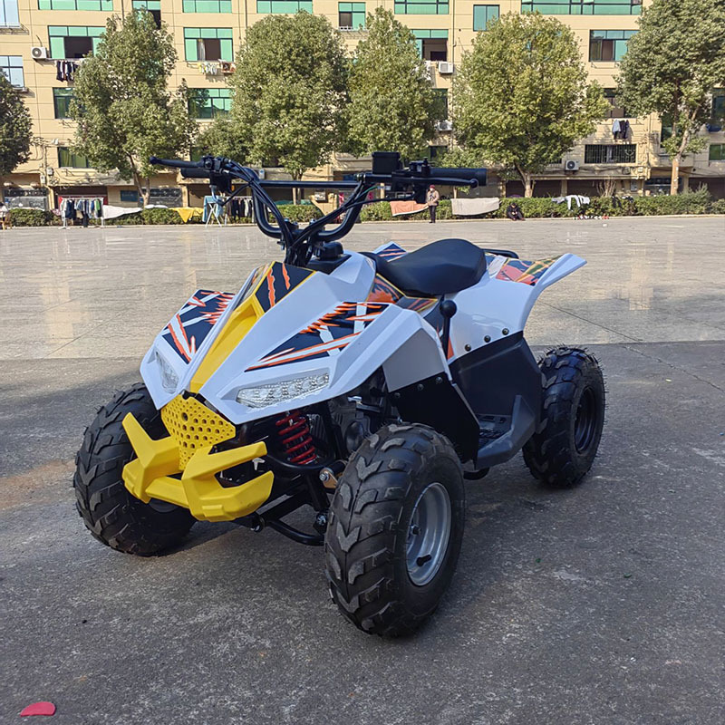 Gasolina montañosa todo terreno para niños pequeños halcón coche de playa para niños mini niños cuatro ruedas motocicleta mini todoterreno