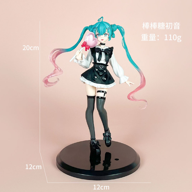 初音未来手办动漫水冰月美少女蕾姆花嫁穹妹二次元公仔模型摆件批|undefined