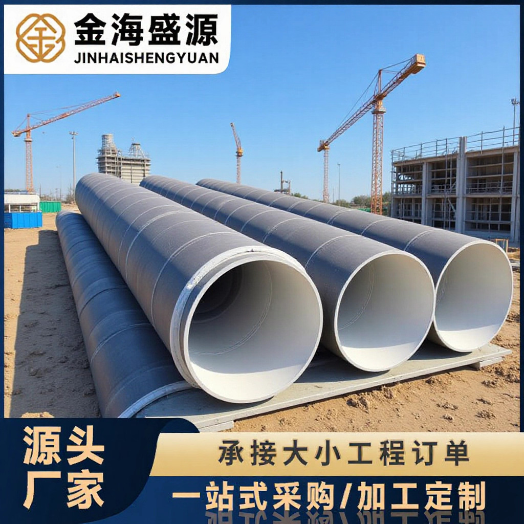 q235大口径螺旋焊接双面埋弧焊厚壁保温工程钢管厂家现货批发防腐