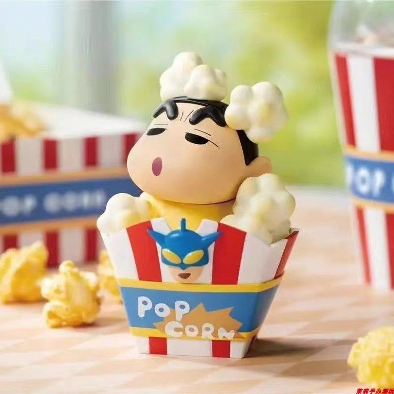 クレヨンしんちゃん デザートタイム ブラインドボックス トレンディなおもちゃ人形 デスクトップ装飾品|undefined