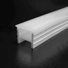 LED免穿硅胶套管灯带盖灯条明装线性灯槽软线条灯嵌入式线槽灯