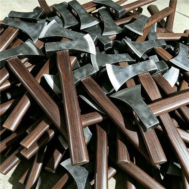 Manganese steel axe, traditional woodworking tool, hand-forged for chopping firewood, household use for cutting trees, outdoor logging, new model Manganese steel axe, traditional woodworking tool, hand-forged for chopping firewood, household use for cutting trees, outdoor logging, new model