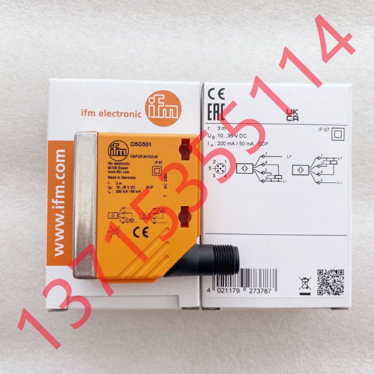 原装IFM易福门传感器PT5400，VSA005